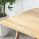 Horn Table L120-180, Walnut Horn Table L120-180, Walnut